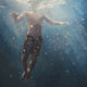 Haze, painting of a boy underwater (thumb).