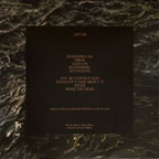 Diver album cover back.