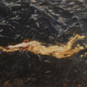 Painting of swimmer. (thumb)